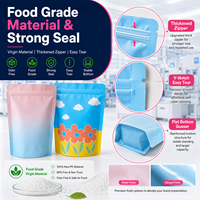 Nouvel Arrivage Sachets Doypack Biodégradables Écologiques Refermables avec Fermeture Zip pour Emballage de Thé, Café, Lait Biologiques et Vente au Détail OEM