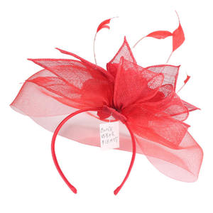 Chapeaux fascinateurs ajustables 100% Sinamay avec broderie de sequins <span class=keywords><strong>pour</strong></span> femmes - <span class=keywords><strong>pour</strong></span> les fêtes et les <span class=keywords><strong>cheveux</strong></span> <span class=keywords><strong>courts</strong></span> - Product Image 2