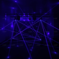 ADZ 740 B-eye Lazer, Nuevo Diseño de Láser Beam Wash con Luz LED para Escenario, Efecto de Luz Teñida, Láser 7*40W RGBW, Cabeza Móvil para Clubes y Bares