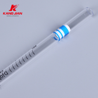 1ml 2ml 5ml 10ml 25ml 50ml Pipette sérologique stérile jetable en plastique polystyrène pour sciences médicales