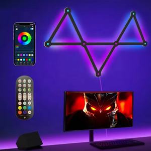 Luz de Pared Inteligente RGB con Sincronización Musical, Decoración para el Hogar, Control Remoto por Aplicación, Luces para Juegos y Fiestas - Product Image 1
