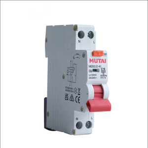 Factory <strong>Type</strong> a AC 6A 10A 16A 20A 25A 32A 40A 50A RCBO Price 1 Pole 1P + N Residual Current Operated <strong>Circuit</strong> <strong>Breaker</strong> - Product Image 1