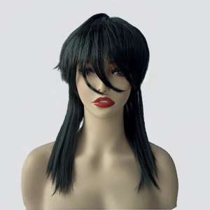 AliExpress วิกโลโบรูบิโอขนาดเล็กโปร่งใสฮาโลวีนคอสเครื่องผลิตเส้นใยความหนาแน่น120% สูง - Product Image 6