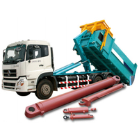Lève-conteneurs hydraulique de 3 à 30 tonnes pour camion benne basculante, système de gestion des déchets