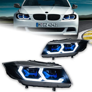 Luces <span class=keywords><strong>de</strong></span> Coche para <span class=keywords><strong>BMW</strong></span> <span class=keywords><strong>E90</strong></span> Faro <span class=keywords><strong>LED</strong></span> 2005-2012 Faros Delanteros 320i 325i 318i DRL Señal <span class=keywords><strong>de</strong></span> Giro Luz <span class=keywords><strong>de</strong></span> Carretera Ojo <span class=keywords><strong>de</strong></span> Ángel Automotriz - Product Image 1