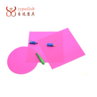 Film de rodage diamanté 127 mm 1 µm-30 µm, disques en fibre avec support PET 3M pour polissage, personnalisable OEM