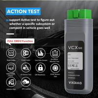 Original VXDIAG VCX SE JLR DoIP coche OBD2 escáner J2534 programación codificación prueba activa SDD Pathfinder