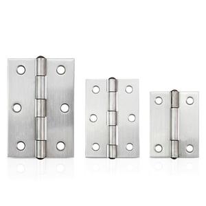 Charnières de porte en acier à angle arrondi pour portes et fenêtres en bois - Product Image 1