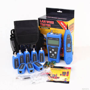 NF-388 đỏ lan RJ45 RJ11 BNC dây lỗi Tester - Product Image 6