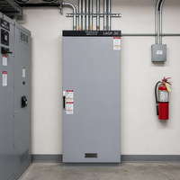 Armoire de distribution électrique en acier galvanisé pour appareillage basse tension, étanche à la poussière et à l'eau IP66, 600A, 6 prises, anti-effraction