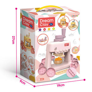 Juguete para Hacer Helados <span class=keywords><strong>de</strong></span> Plastilina para Niños, Set <span class=keywords><strong>de</strong></span> Manualidades con Arcilla para Niños, Herramientas <span class=keywords><strong>de</strong></span> Modelado para el Aprendizaje Creativo y Artístico - Product Image 6