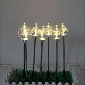 ไฟ LED ใยแก้วนำแสงแบบกันน้ำ IP65 พร้อมเสาสแตนเลสสำหรับตกแต่งสวน - Product Image 1