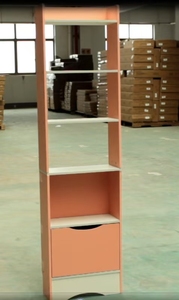 Sinh viên Kid Boy & Girl phòng ngủ nghiên cứu Bộ bảng với ngăn kéo tủ sách lưới swiviel ghế MDF & sinh thái hội đồng quản trị - Product Image 6