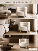 Fauteuil d'appoint individuel rembourré en cuir pleine fleur ou tissu, confort et détente, pour salon et salle à manger, directement de l'usine