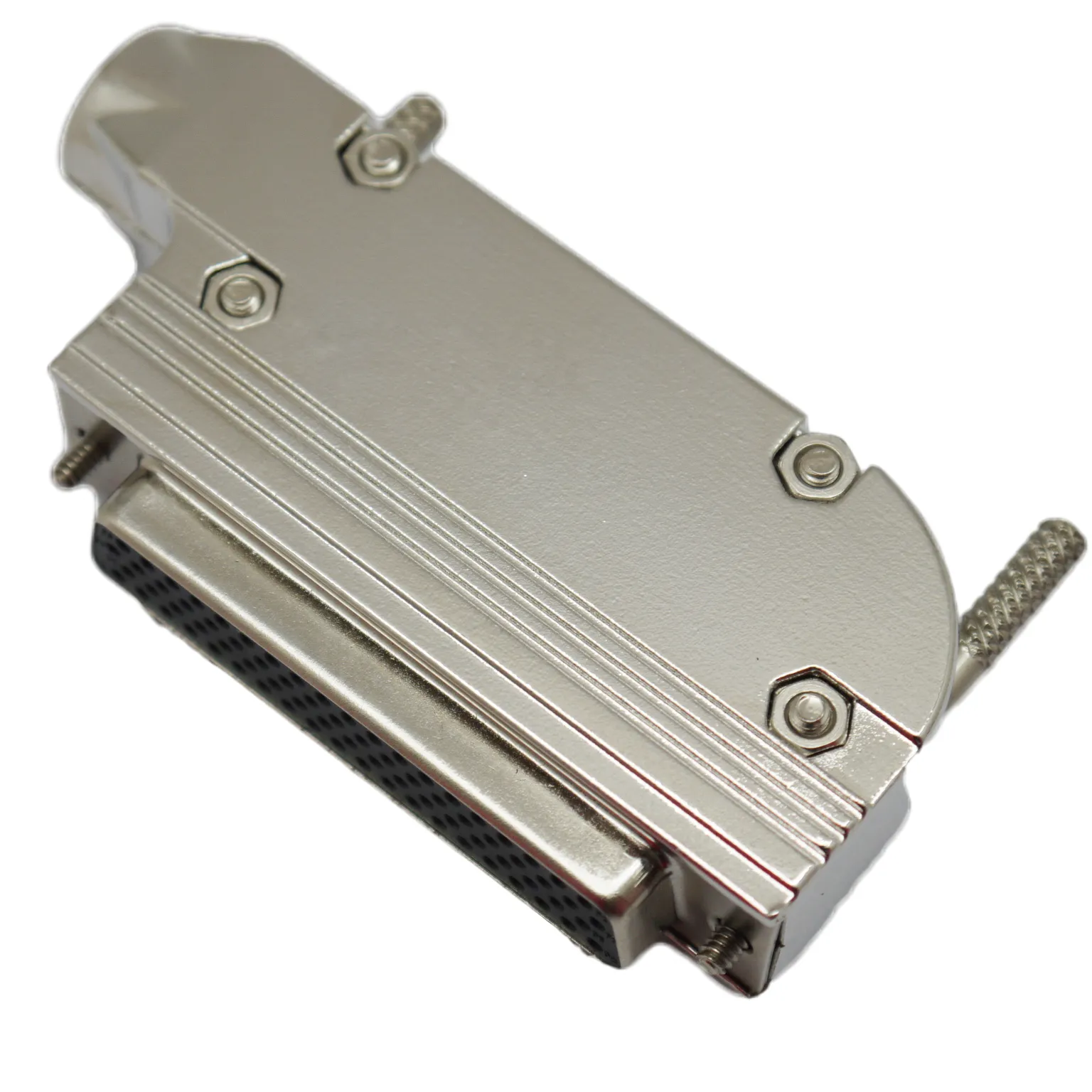 Aangepaste DB50 Pin 78 Pin D-Sub Connector 90 Graden Entry Kabel Metalen Shell Kap