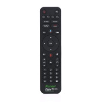 Control Remoto Inteligente de Plástico con 38 Teclas, IR/BT/Voz/2.4G, Personalizado al por Mayor, con el Mejor Precio, para TV Box LED LCD Smart HD