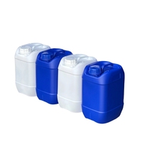 Bidon en plastique empilable épaissi de qualité alimentaire 5L 10L 20L 25L 30L, seau en plastique, bidon en plastique HDPE pour produits chimiques liquides
