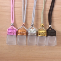 Nouveau parfum mat de voiture, diffuseur d'air, corde de suspension, bouteille de parfum pour gommage, 8ml