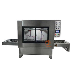 Matériau de construction de <span class=keywords><strong>porte</strong></span> de chapeau en bois profilé en aluminium machines de peinture par pulvérisation automatiques avec cabine de pulvérisation de manteau - Product Image 6