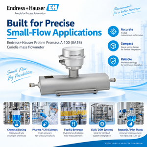 เครื่องวัดมวลคอริโอลิส Endress+hauser Proline Promass a 100 8a1b แบบ High Low Flow  วัสดุสแตนเลส สำหรับของเหลว/ก๊าซ ราคาประหยัด - Product Image 2