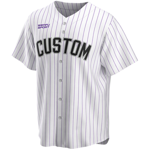 Nouveau 2026 – Maillot de baseball personnalisé à broder, 100 % polyester, pour hommes, femmes, enfants et tout-petits – Vente en gros - Product Image 4