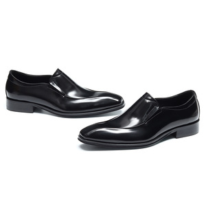 Zapatos de Vestir Negros de Charol con Punta Puntiaguda para Hombre, Estilo Profesional, Antideslizantes, con Suela de Goma, Venta al por Mayor - Product Image 5