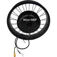Kit de conversion vélo électrique Fat Tire 20/24/26 pouces X4.0 52/72V2000W avec moteur moyeu 170/190mm, affichage 45A Sine Wave UKC1+