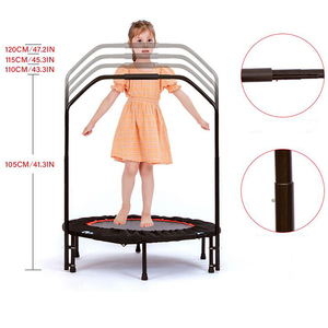 Mini <span class=keywords><strong>trampoline</strong></span> d'intérieur de 40 pouces pour enfants et adultes <span class=keywords><strong>Trampoline</strong></span> de saut en polypropylène pour garçons et filles - Product Image 2