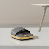 Masseur de pieds électrique personnalisable à 3 modes avec intensité réglable et chaleur à 42°C pour un massage professionnel des jambes