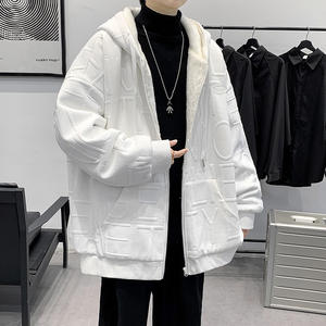 Chaqueta Larga Holgada Personalizada con Logotipo ODM, Color Casual, Otoño-Invierno 2025, Nueva, de Spandex/Fibra de Bambú, 220g, con Cremallera Doble, Resistente al Viento - Product Image 1