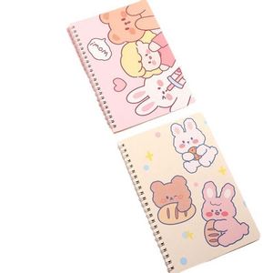 Carnet de notes A5 de luxe personnalisé avec reliure spirale, couleur personnalisée et papier kraft pour étudiants - Product Image 1