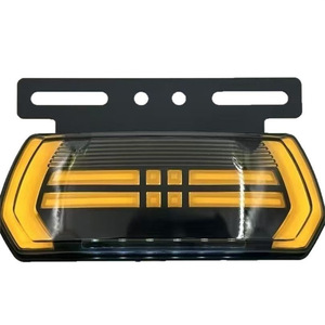 Feu latéral de camion étanche 24V Black Shark Colorful Edge Light avec clignotant et feu arrière de recul - Product Image 5
