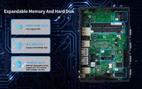 PC Industrial Integrado I3 I5 I7 de 11.ª Generación 1125G4 1155G7 1195G7, Quad-core, 4*COM RS232/485, 2*LAN, HD+DP+VGA, Pantalla Triple