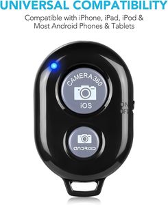 Camera Shutter BT Wireless Smart Remote Control Live Video Page Turning Photo Remote Shutter BT <b>Selfie</b> Remote for <b>Selfie</b> <b>Stick</b> - Product Image 3