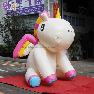 Tùy chỉnh thực hiện <span class=keywords><strong>Inflatable</strong></span> ngựa nhân vật hoạt hình quảng cáo khổng lồ <span class=keywords><strong>Inflatable</strong></span> Unicorn cho nghệ thuật sự kiện hiển thị - Product Image 2