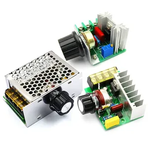 2000W Thyristor Governor 4000W Motor AC 220V High Power Electronic Temperature Regulating Voltage Module for SVC Use