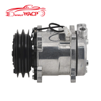 Nouveau compresseur de climatisation de voiture 12V, modèle 5H11, compresseur de climatisation de camion 2A pour Newlloand SD5H116332 5176185 WXUN015