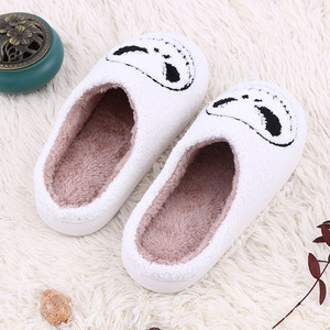 Premium TPR Sole Women's <b>Halloween</b> for <b>Slippers</b> New Design with Closed Toe Plush Lining for Autumn Winter Reasonable Price - Product Image 2