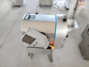 High Quality 304 Stainless Steel Motorized Multifunction Vegetable & Fruit <b>Cutter</b> <b>Machine</b> with Eco-Friendly Design - Product Image 5