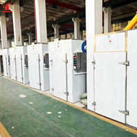 QUANPIN Usine Personnalisé 4 Portes 8 Chariot 192 Plateau CT-C Sèche-linge 192 Plateau CT-C Séchoir à circulation d'air chaud PLC Moteur Moteur