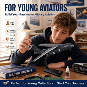 Modellino in Lega Kaidiwei 1:144 Y-20 <span class=keywords><strong>Aereo</strong></span> da Trasporto di Grandi Dimensioni, Simulazione Aviazione, Giocattolo <span class=keywords><strong>Militare</strong></span>, Confezione in Scatola Colorata, Spedizione Diretta - Product Image 1