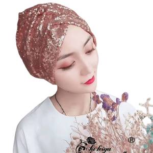 Pañuelo para la Cabeza de Mujer YASEEN, Prepagado, Acrílico, Ecológico, Transpirable, Elástico, Tricolor, Diseño Personalizado, Apto para Todas las Estaciones - Product Image 6
