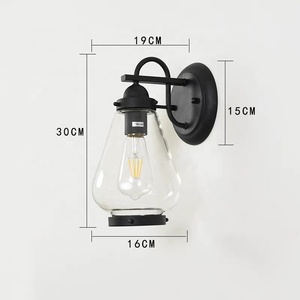 Factory Wholesale Wall Lamp Outdoor Waterproof Ip65 Corridor Light Modern Creative Retro Outdoor Wall Light for Home Outdoor - Product Image 3