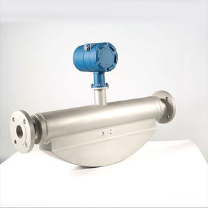 Débitmètre massique Coriolis personnalisé HART en acier inoxydable avec écran LCD pour mesurer l'air, l'eau, l'huile, le gaz et les fluides, raccord Tri-Clamp, OEM - Product Image 5