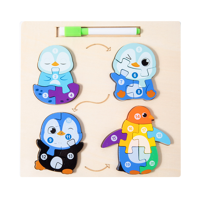 Penguin growth puzzle-0.24KG