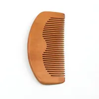 Kopfhaut Logo Personal isierte Mini Salon ECO Tasche Friseur Styling Massage Benutzer definierte Friseur Holzhaarkamm