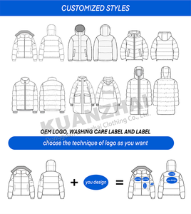 Giacca Piumino da <span class=keywords><strong>Uomo</strong></span> Spessa Imbottita di Alta Qualità, Modello Bubble Invernale, con Cappuccio Rimovibile, in Nylon Reattivo, Resistente all'Acqua e Termica, Personalizzata all'Ingrosso - Product Image 5