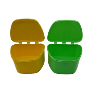 Porta Dentiere Manuale con Denti Trapezoidali per Conservazione Dentale, Scatola Colorata per Dentiere, Supporto per Denti Trapezoidali per Studio Dentistico - Product Image 3