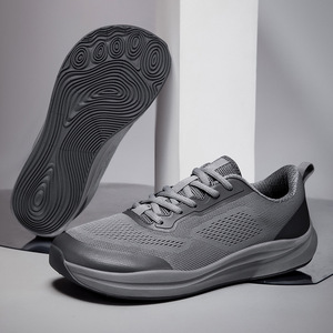 Zapatillas Deportivas con Cordones, Ligeras, con Puntera de Acero, Puntera Ancha, Malla Transpirable, Antideslizantes, Ergonómicas y Cómodas para Correr - Product Image 4