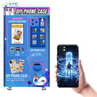 Distributeur automatique de coques de téléphone personnalisées avec IA instantanée, robotisé, OEM, pour entreprises